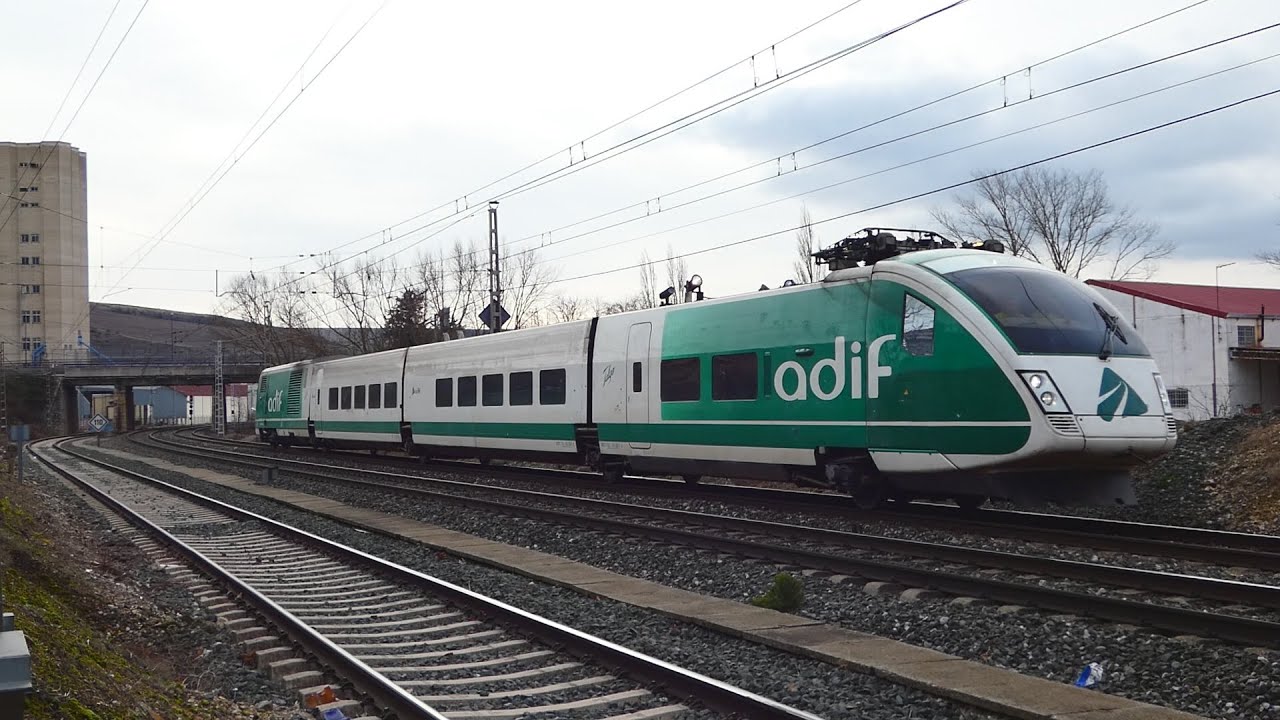 Trenes en Pancorbo 20/1/2026 Homenaje a las víctimas del accidente de Adamuz