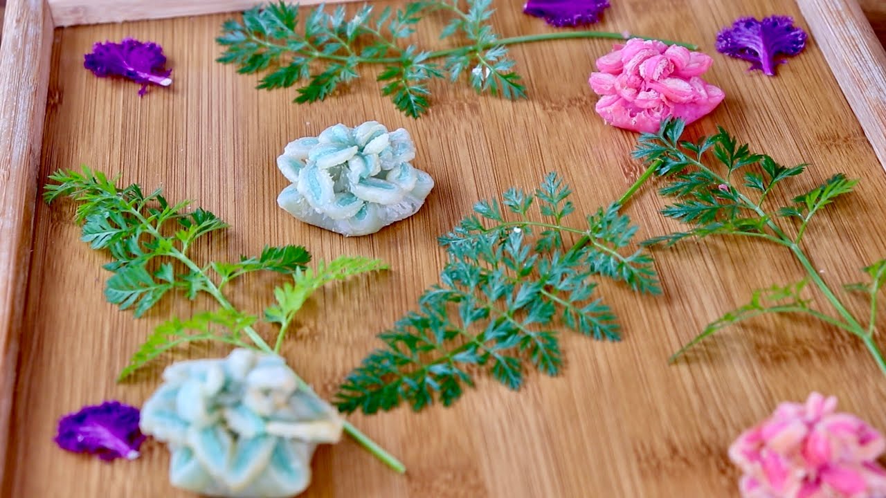 Have you ever eat this such  beautiful flower pastry?成本超低，颜值却爆棚的芙蓉酥，不试试做做看，你绝对会后悔哦