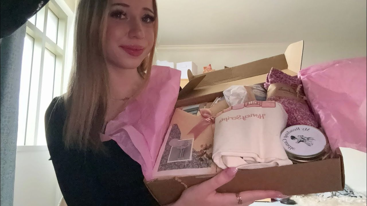 ASMR blind date with a book unboxing (lofi)