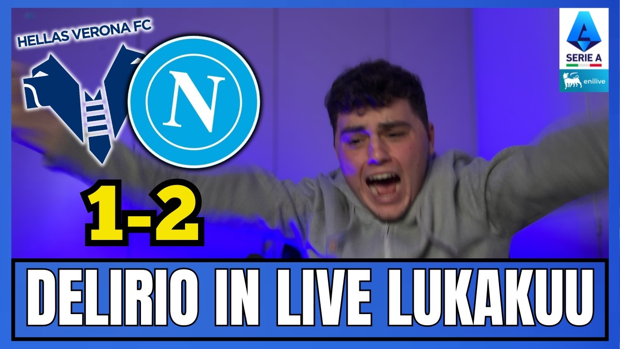 LUKAKUUUUUUUUUUUU💙 VERONA-NAPOLI 1-2: ODDIOOOOOOOOOOOO