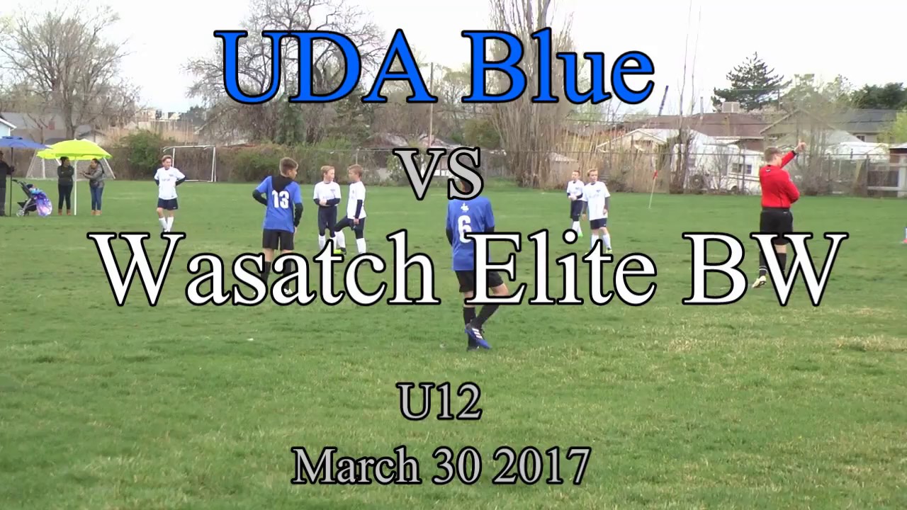 UDA Blue vs Wasatch Elite BW - U12 Premier Soccer