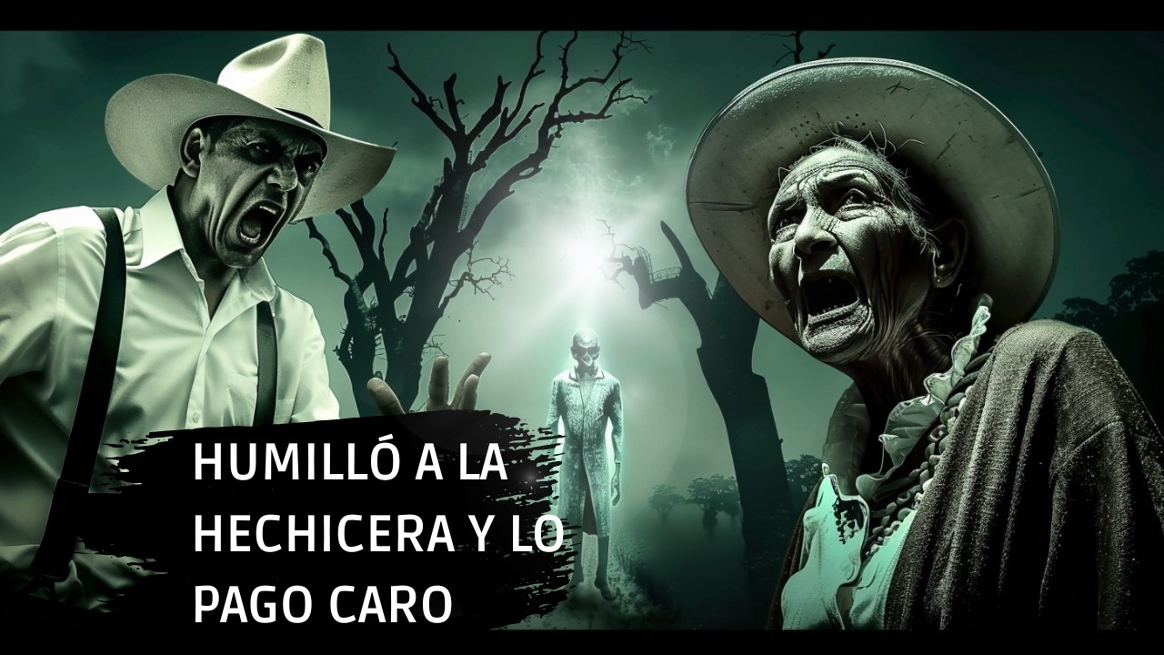 Se Burló de la Hechicera del Pueblo y Algo le fue Comiendo los Ojos | Historia de Terror