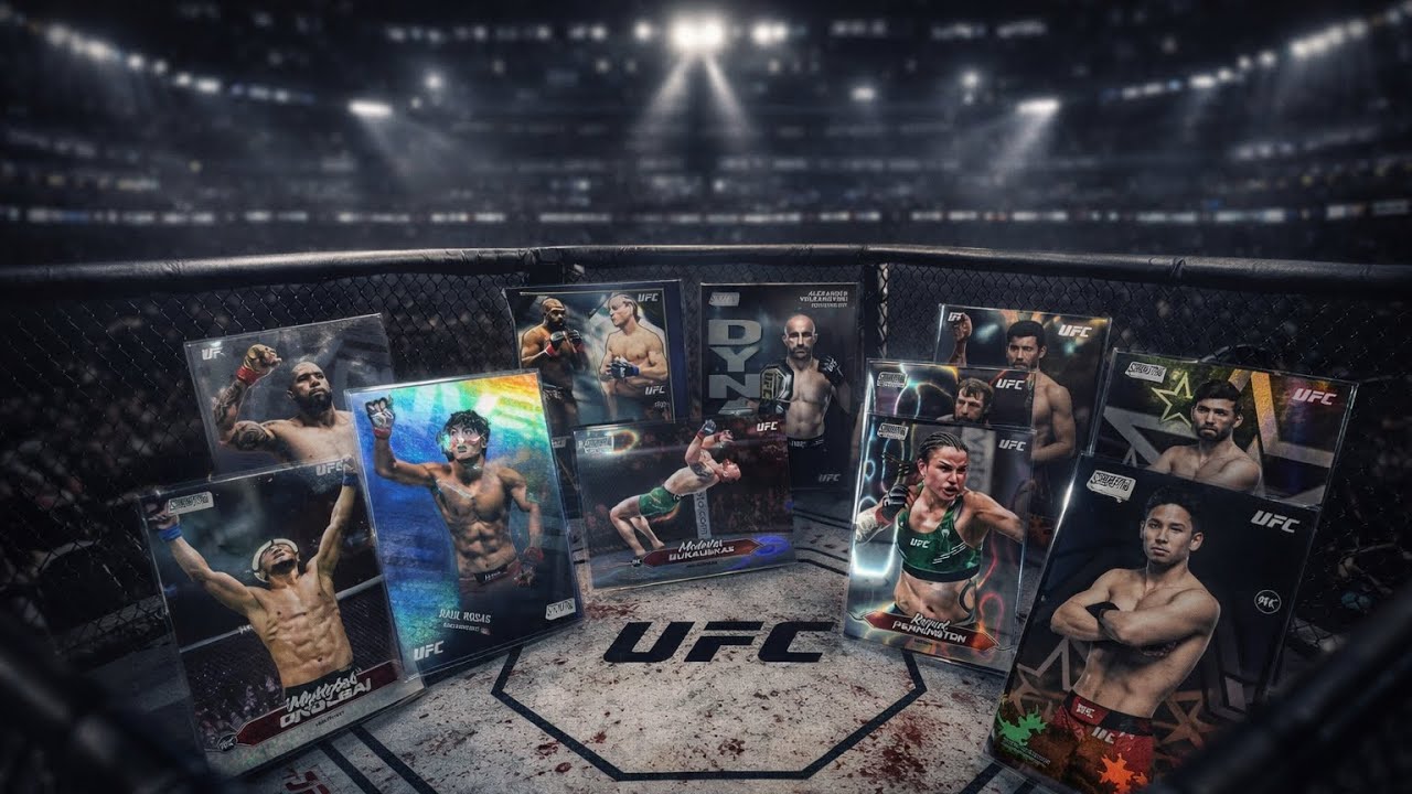 💥 BRAND NEW TOPPS STADIUM CLUB UFC 💥