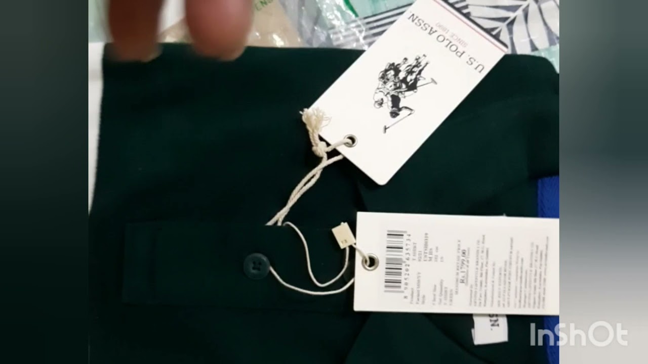 US polo multi color tshirt Unboxing