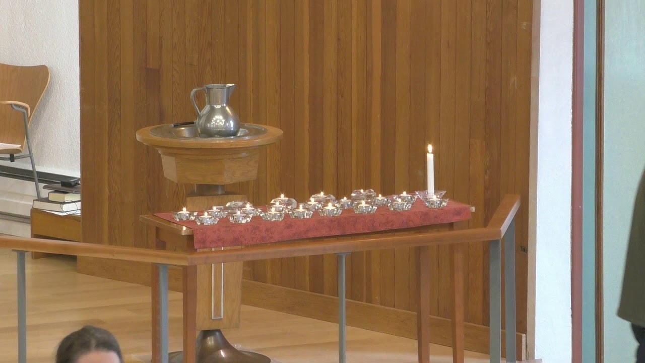 All Saints Service in The Danish Lutheran Church of Toronto