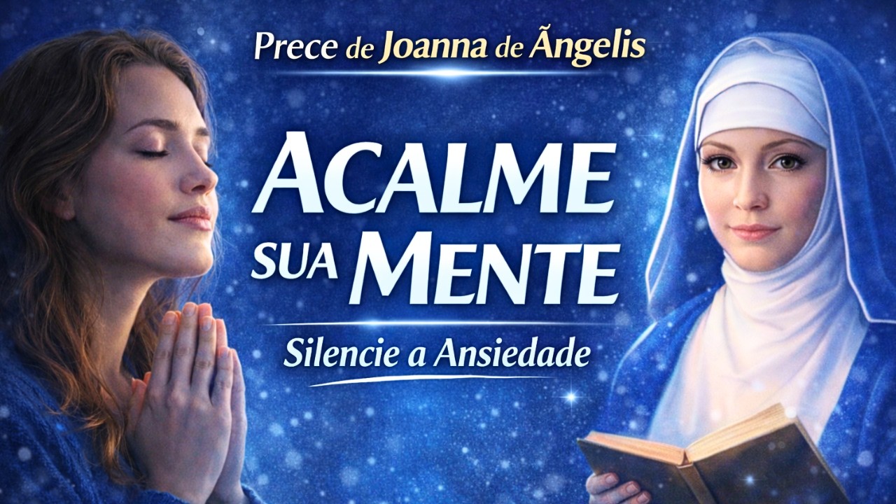 Se a ANSIEDADE Está Tomando Sua MENTE, Ouça Esta Prece de Joanna de Ângelis (Acalme Seu Coração)