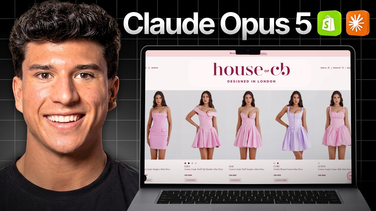 Я скопировал и вставил Shopify-магазин с миллионным оборотом с помощью Claude Opus 5