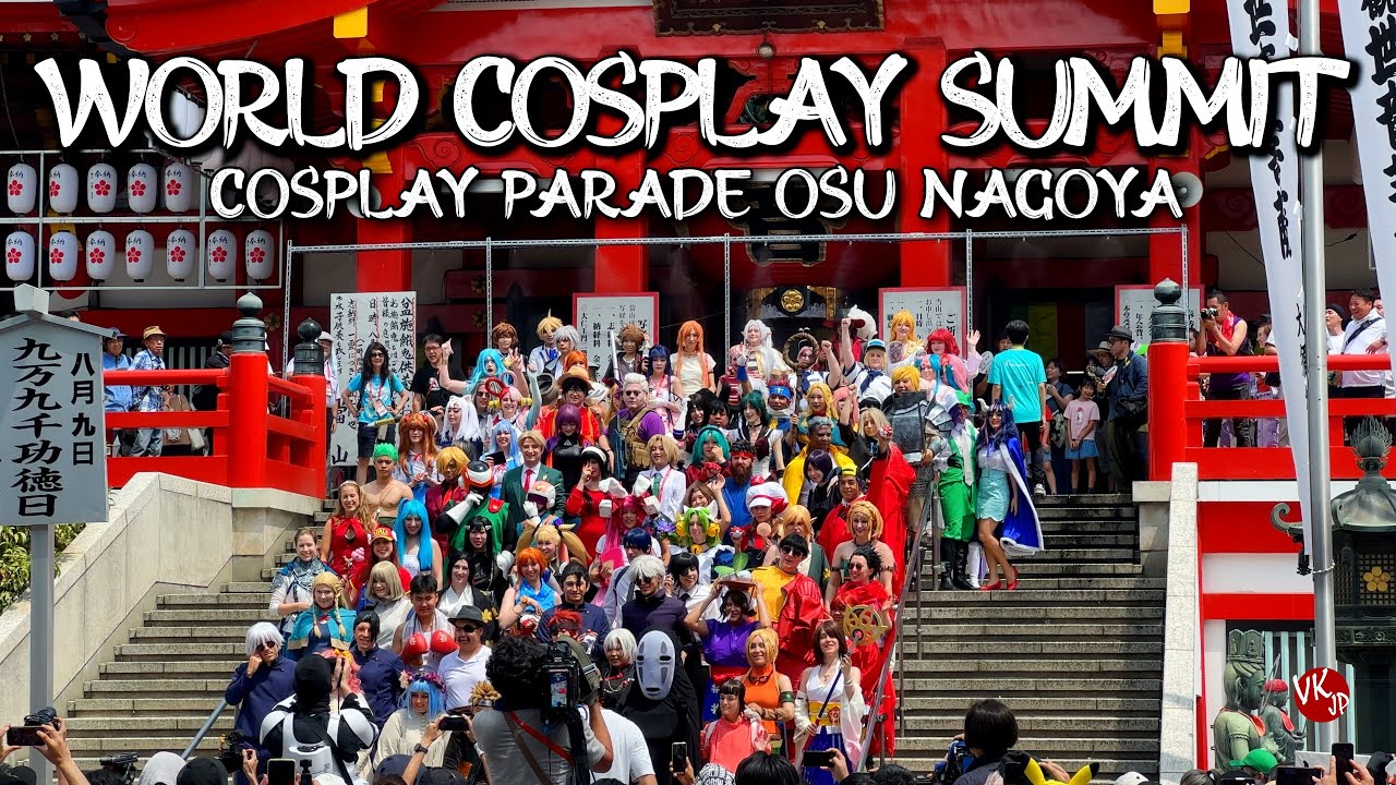 Cosplay Parade & World Cosplay Summit 2024 | Nagoya Japan on Osu Street