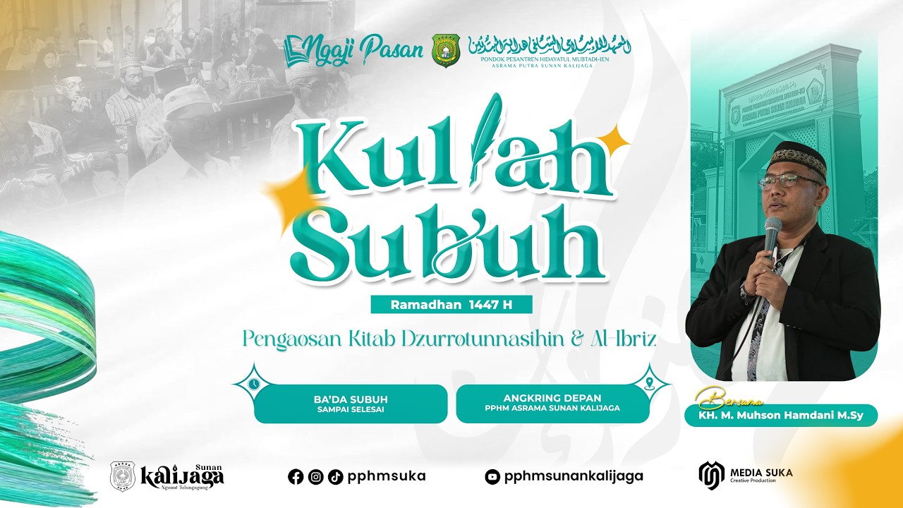 [LIVE] PENGAJIAN RAMADHAN #7 ||  KITAB AL IBRIZ & DURROTUN NASIHIN