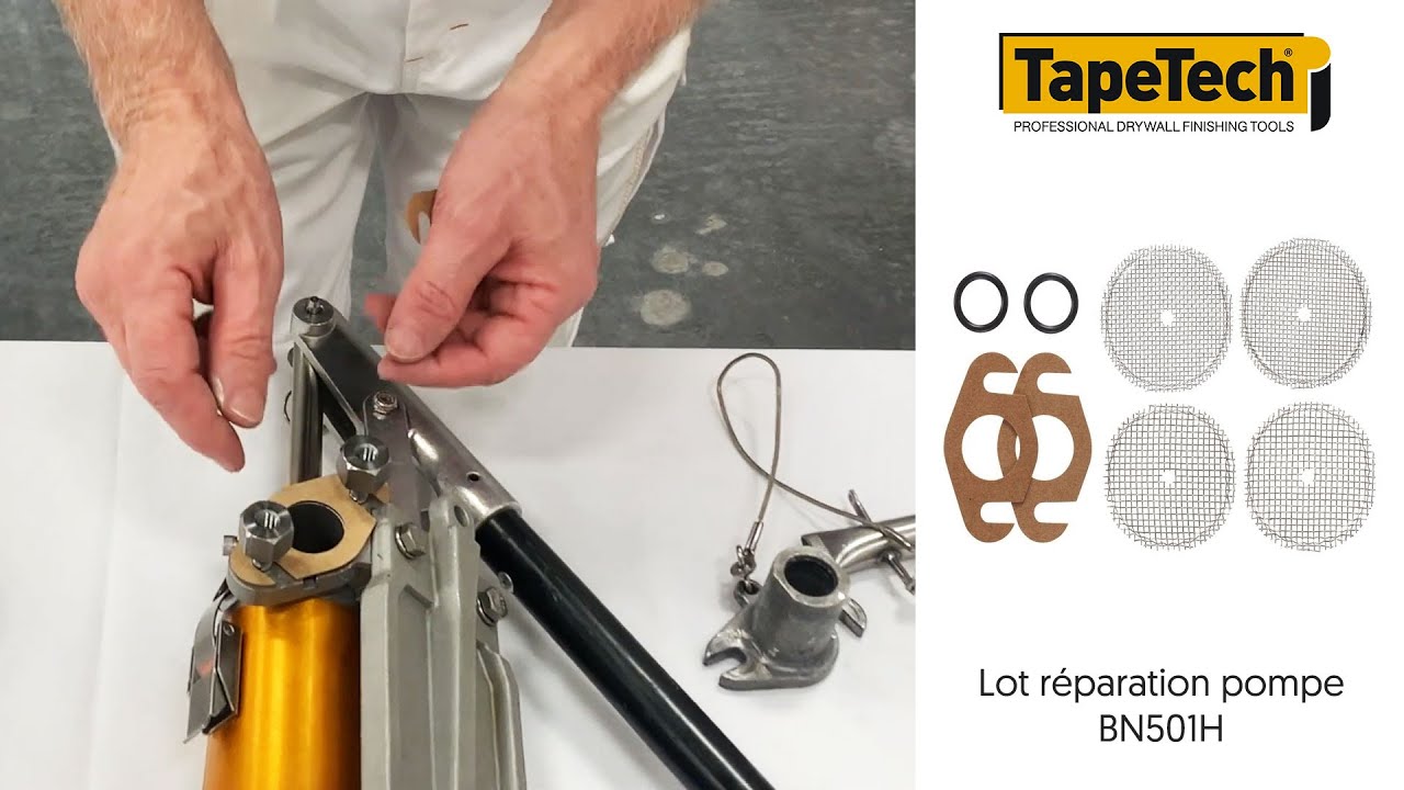 Réparer votre pompe de remplissage Tapetech avec le kit BN501H