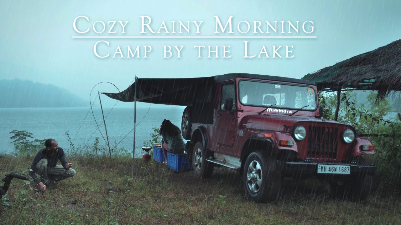 Cozy Rainy Morning by the Lake | Relaxing Nature ASMR (Weekend Adventures Ep. 4)