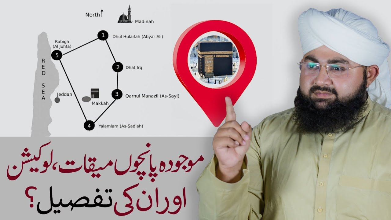 Meeqat Kise Kehte Hain ? | Meeqat Kitne Hain? | what is miqat? | Munim Attari