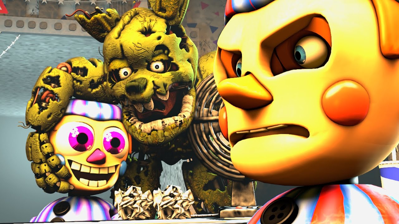 FNaF Попробуй НЕ ЗАСМЕЯТЬСЯ Челлендж (Смешные моменты FNAF)