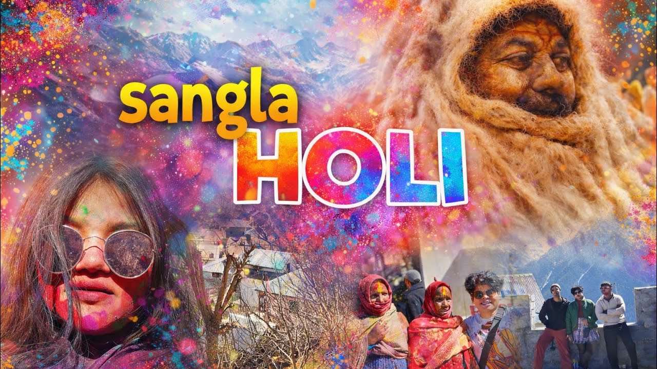 Why sangla holi 2026 is so crazy? Part2 #sanglavalley 