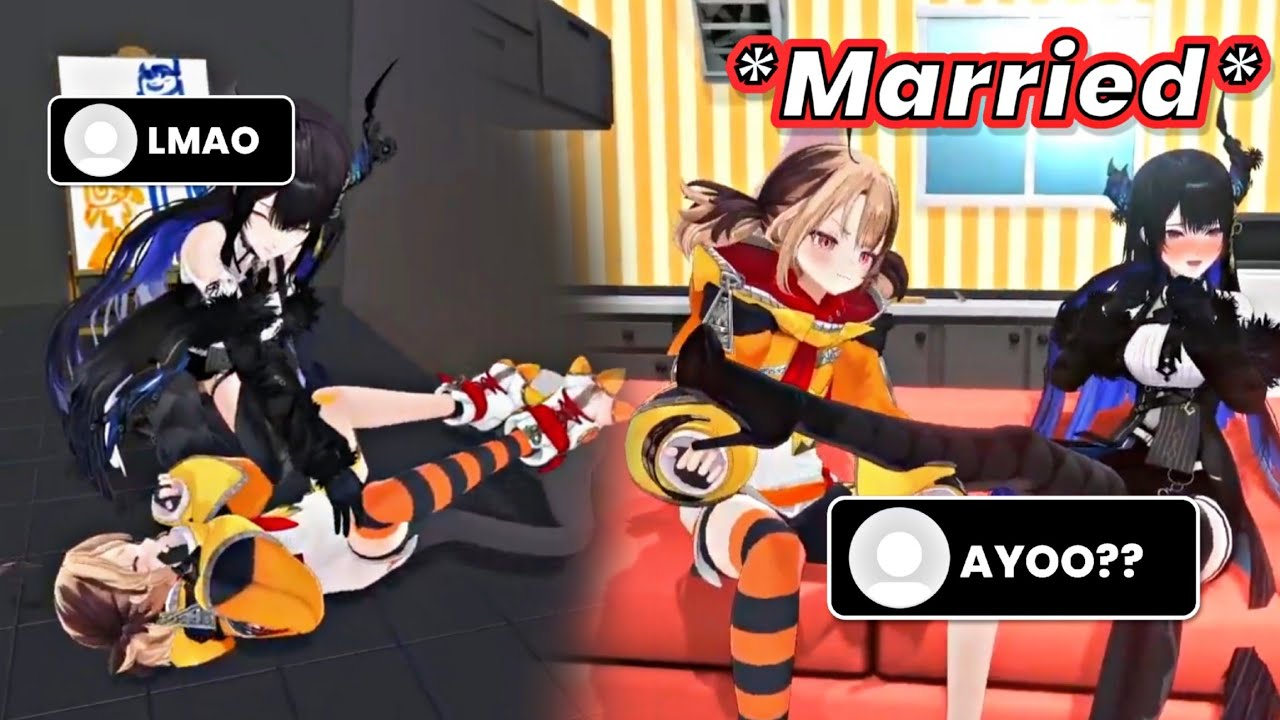 6 Minutes of Gigi and Nerissa Being Absolutely UNHINGED in 3D [HololiveEN]