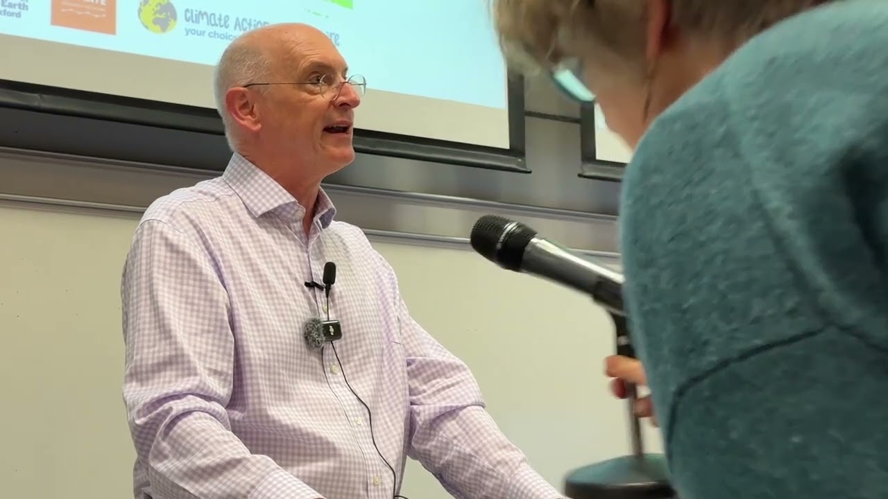 Shaun Spiers, Director of Green Alliance, at the Talking Climate, Taking Action day in Oxford