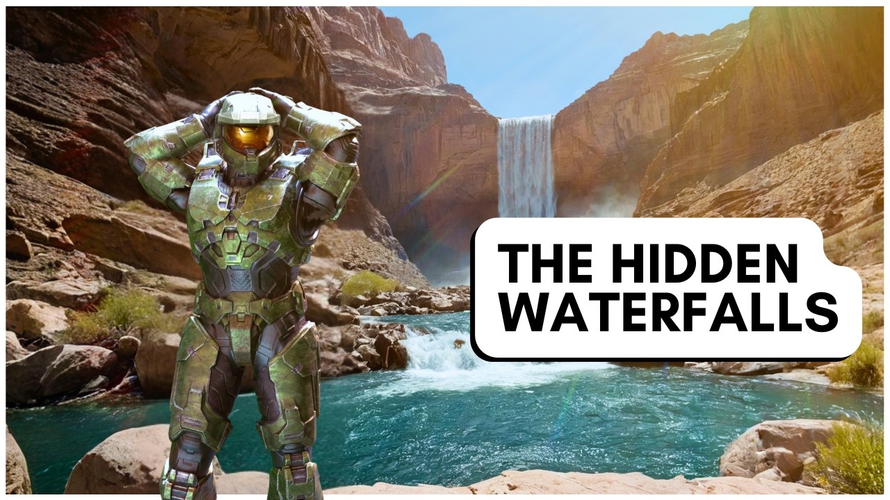 There are Hidden Waterfalls in Halo 3... and few people have ever been to them