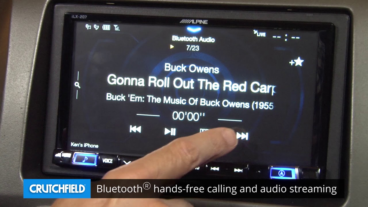 Alpine iLX-207 Display and Controls Demo | Crutchfield Video