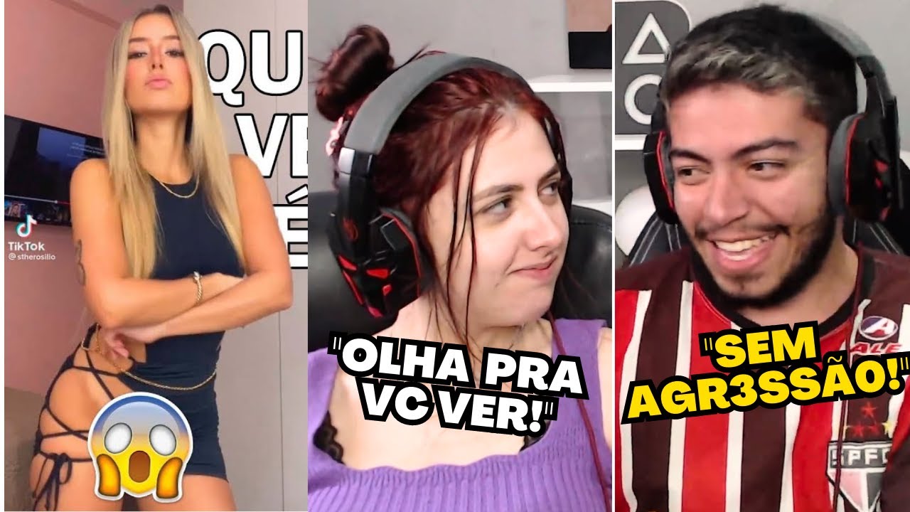 A chinela cantou kkkkkk Pessoas bonitas e gostiosas do tikteko parte 29 (Belmiro TV) | REACT