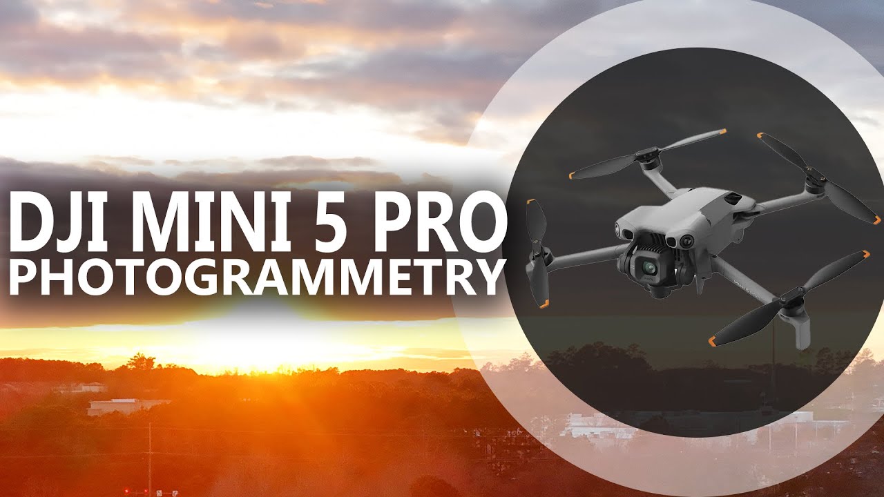 DJI Mini 5 Pro — БЕЗУМНОЕ решение для фотограмметрии и 3D-картографии