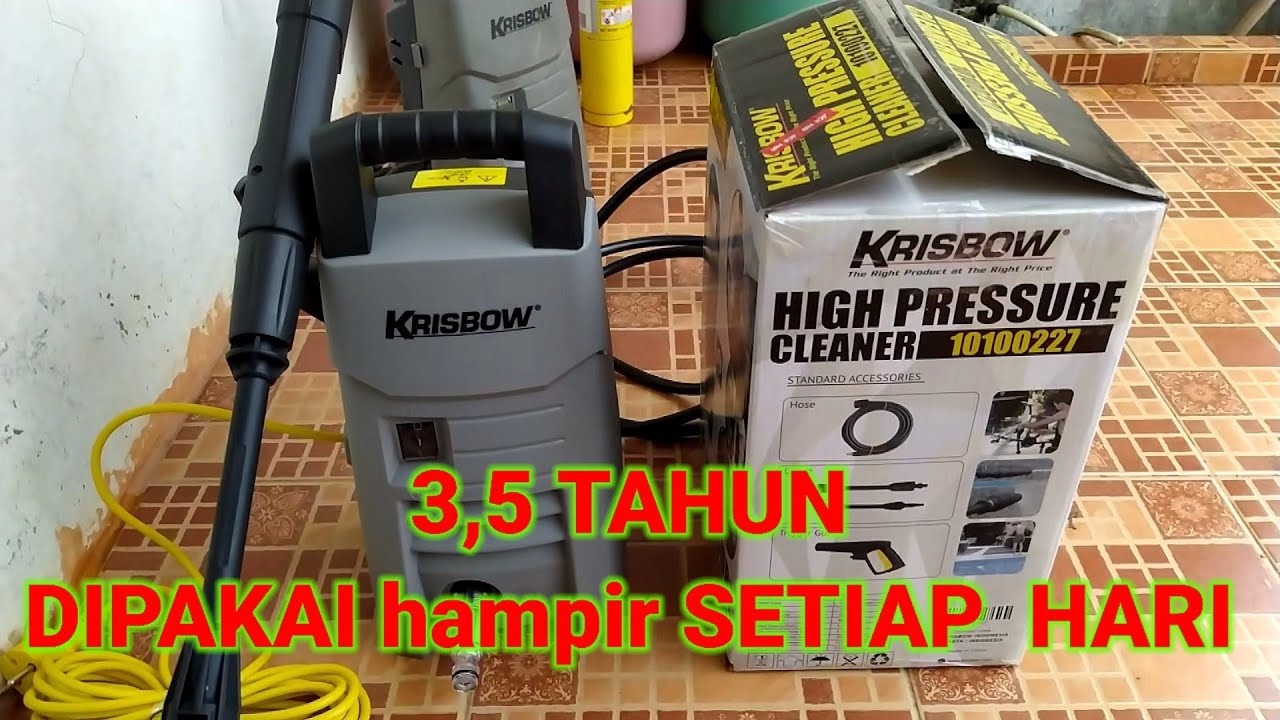 Unboxing Jet cleaner Krisbow 10100227