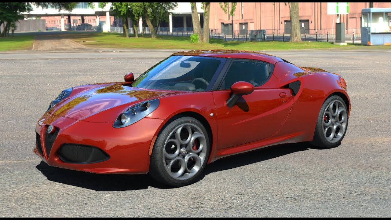 TOP SPEED 220km/h Alfa Romeo 4C