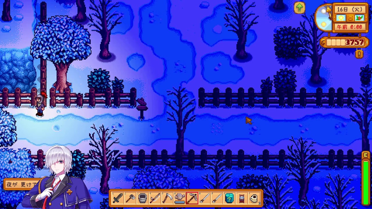 #10　Stardew Valley 　夜も意外と忙しい