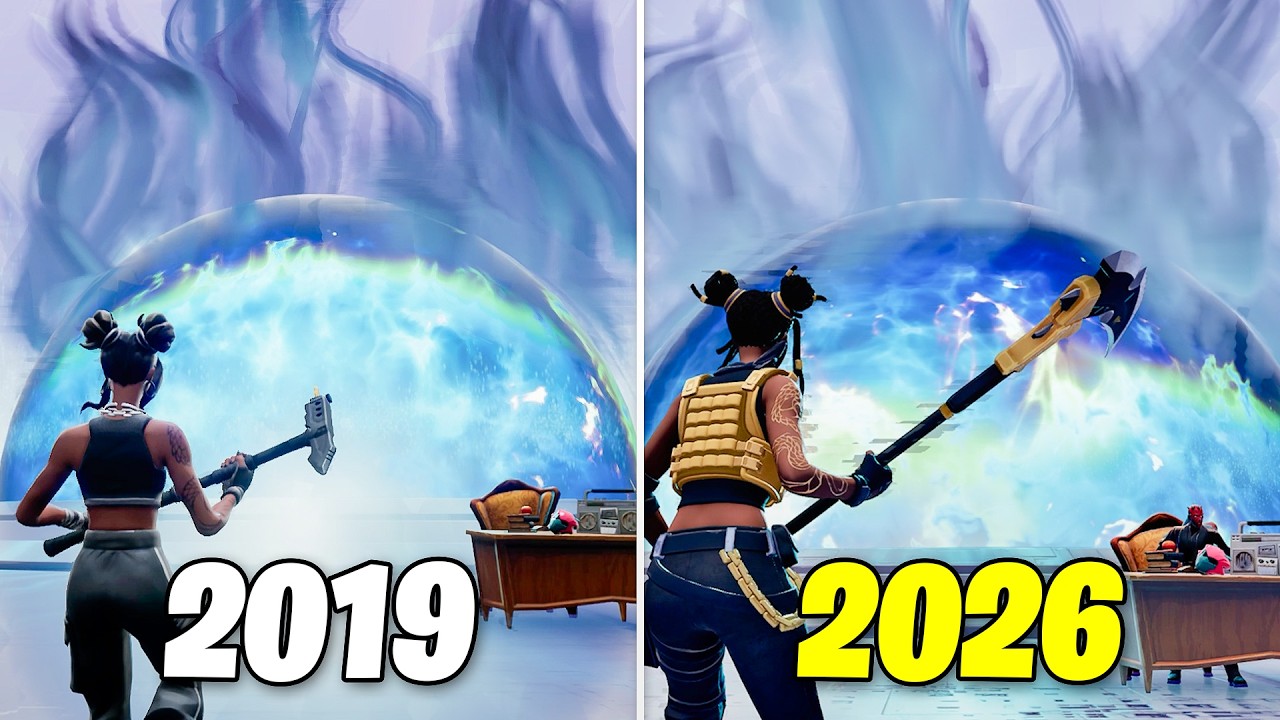 Fortnite OG Unvaulting Live Event! (2019 vs 2026)