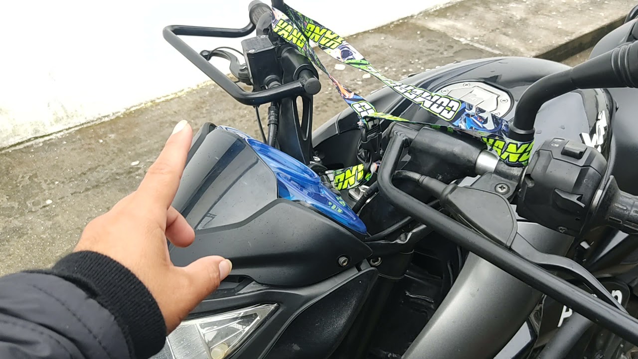 ENSE&Ntilde;ANDO LOS ACCESORIOS DE MI #PULSARNS200 #FIREPARTS
