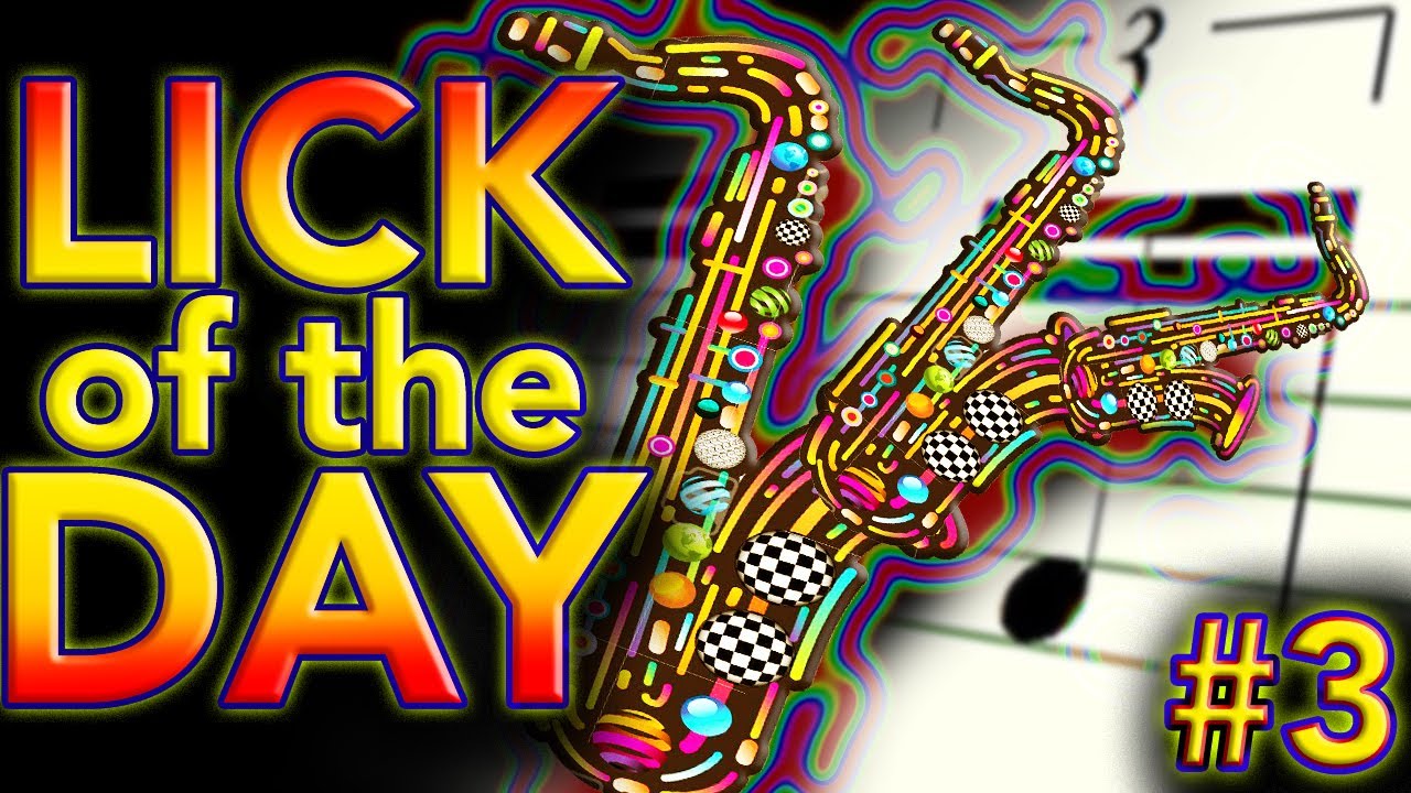 The FLASHY SAX LICK!