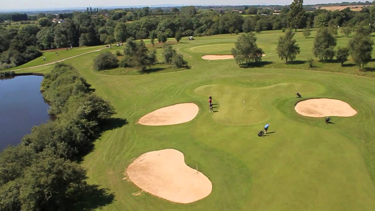 Warley Park Golf Club from the air