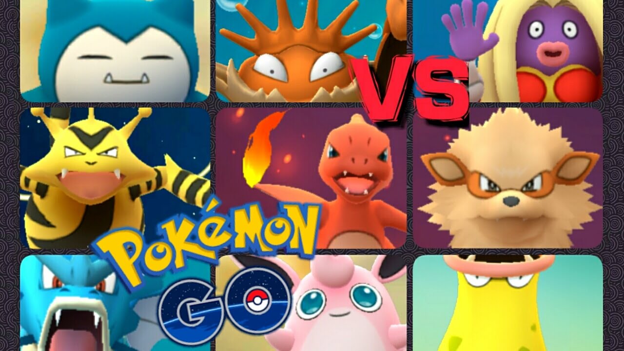 Pokémon GO Gym Battles Level 10 Gym Charmeleon Wigglytuff Nidoking Lapras Tentacruel Snorlax & more