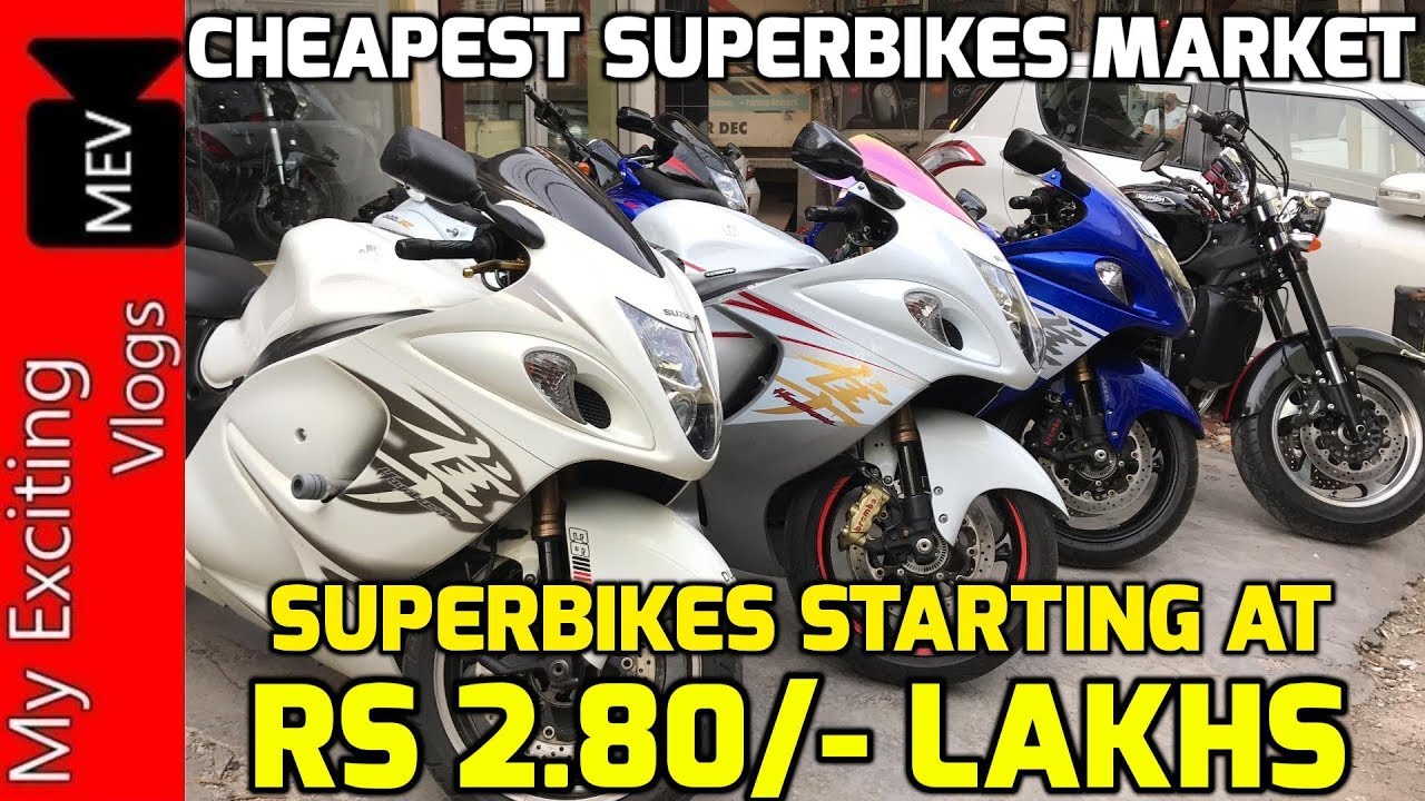 SUPERBIKES STARTING AT RS 2.80/- LAKHS (HAYABUSA, FIREBLADE, ROCKET, HARLEY DAVIDSON, Z800 , BENELLI
