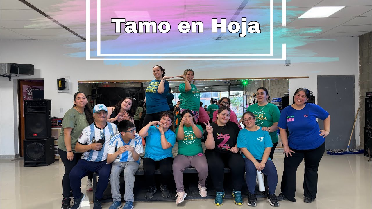 Tamo en Hoja - @ElAlfaElJefeTV 😎/ Coreo Zumba 💃🏻