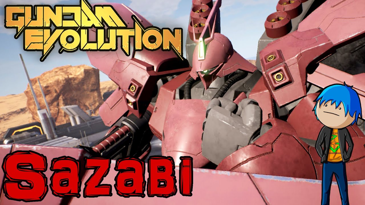 Gundam Evolution - Sazabi Gameplay and Tips 