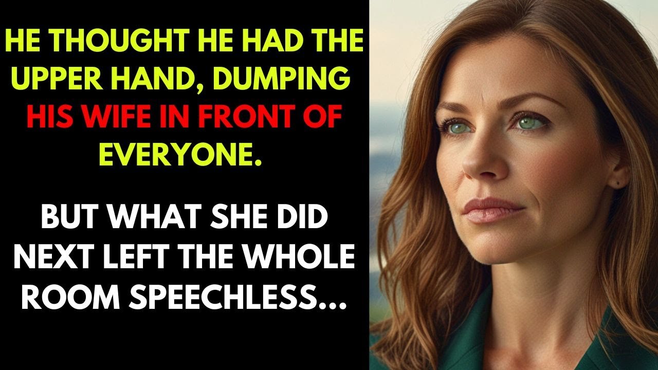 Husband brings his mistress to a company meeting and asks for a public divorce. But what awaits him.