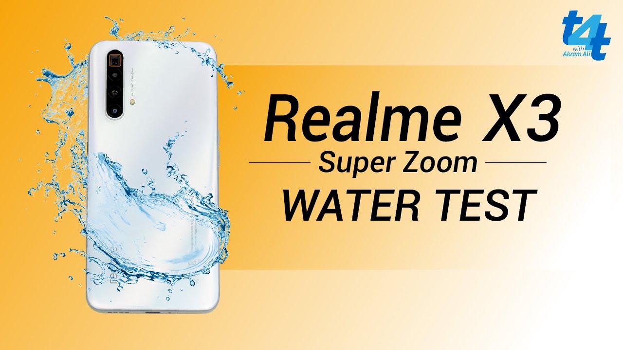 Realme X3 SuperZoom Water Test | 5 Minutes Under Water, Will Realme X3 Survive?
