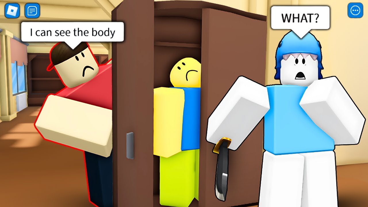 СМЕШНЫЕ МОМЕНТЫ (МЕМАСЫ) ROBLOX Hide The Body