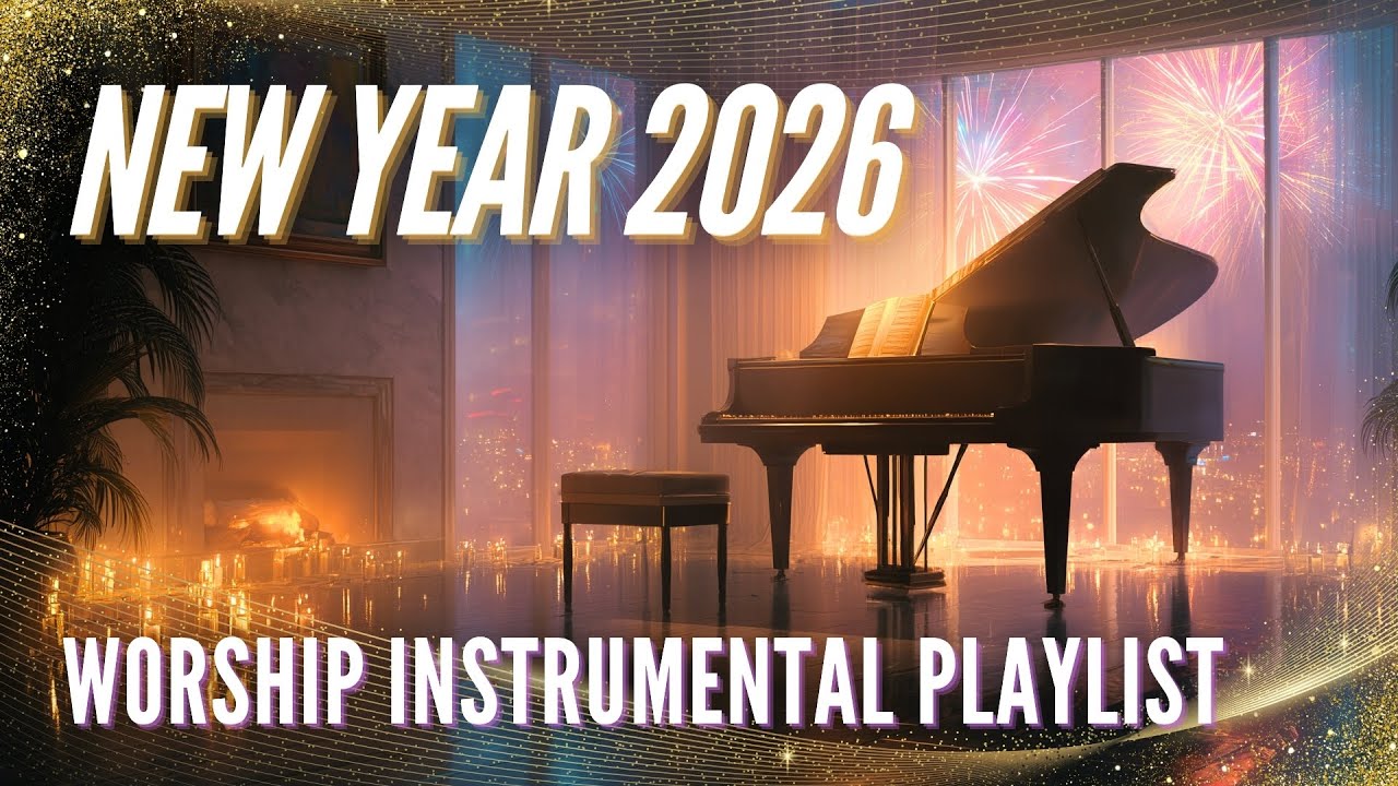 New Year 2026 Piano Worship Songs | 2 hours of Instrumental Worship - Piano Christian Music