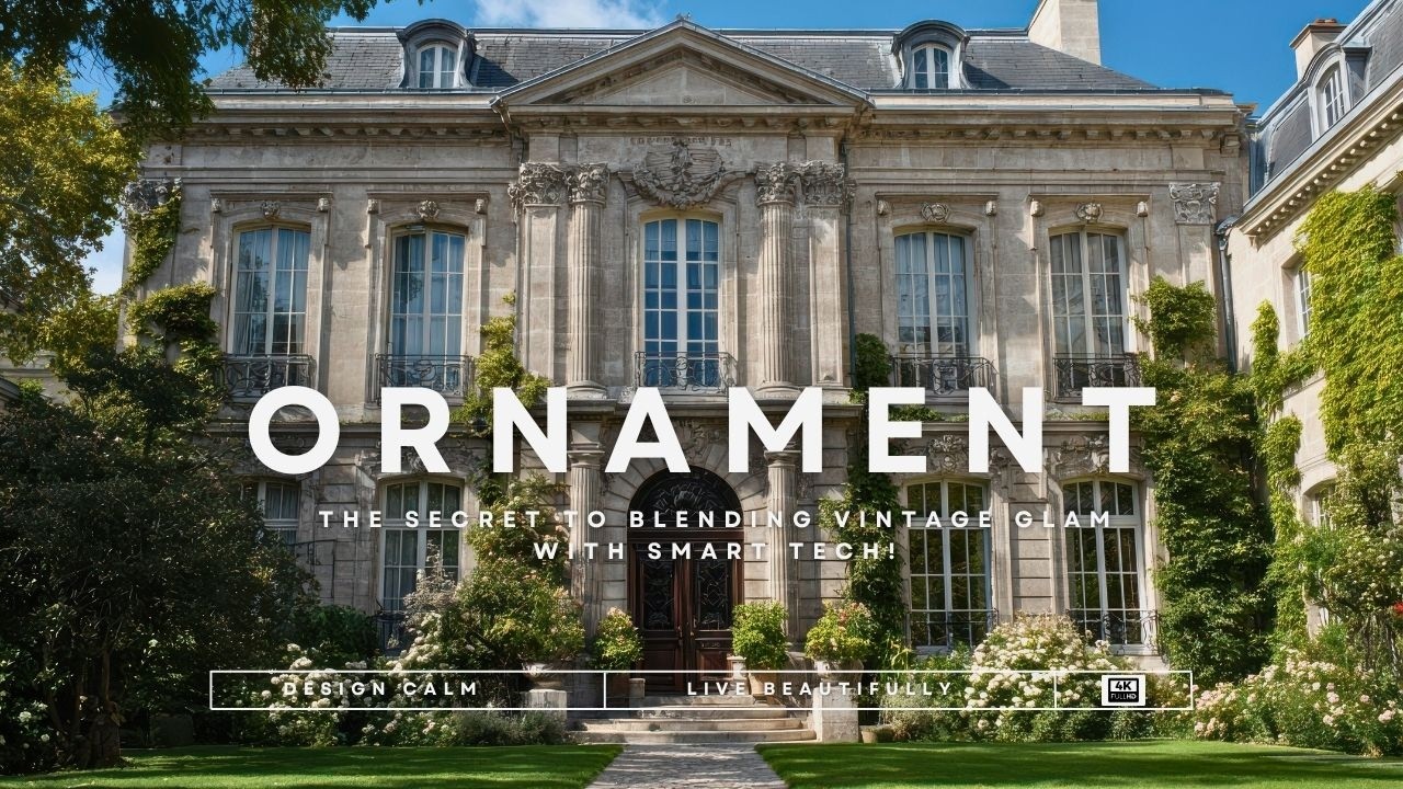 Parisian Flair Meets 2025: This Genius Trick Mixes Antiques with Modern Tech Flawlessly!