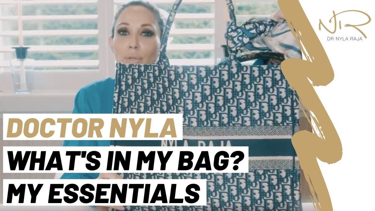 Dr Nyla Raja -  What's In My Bag? 👜