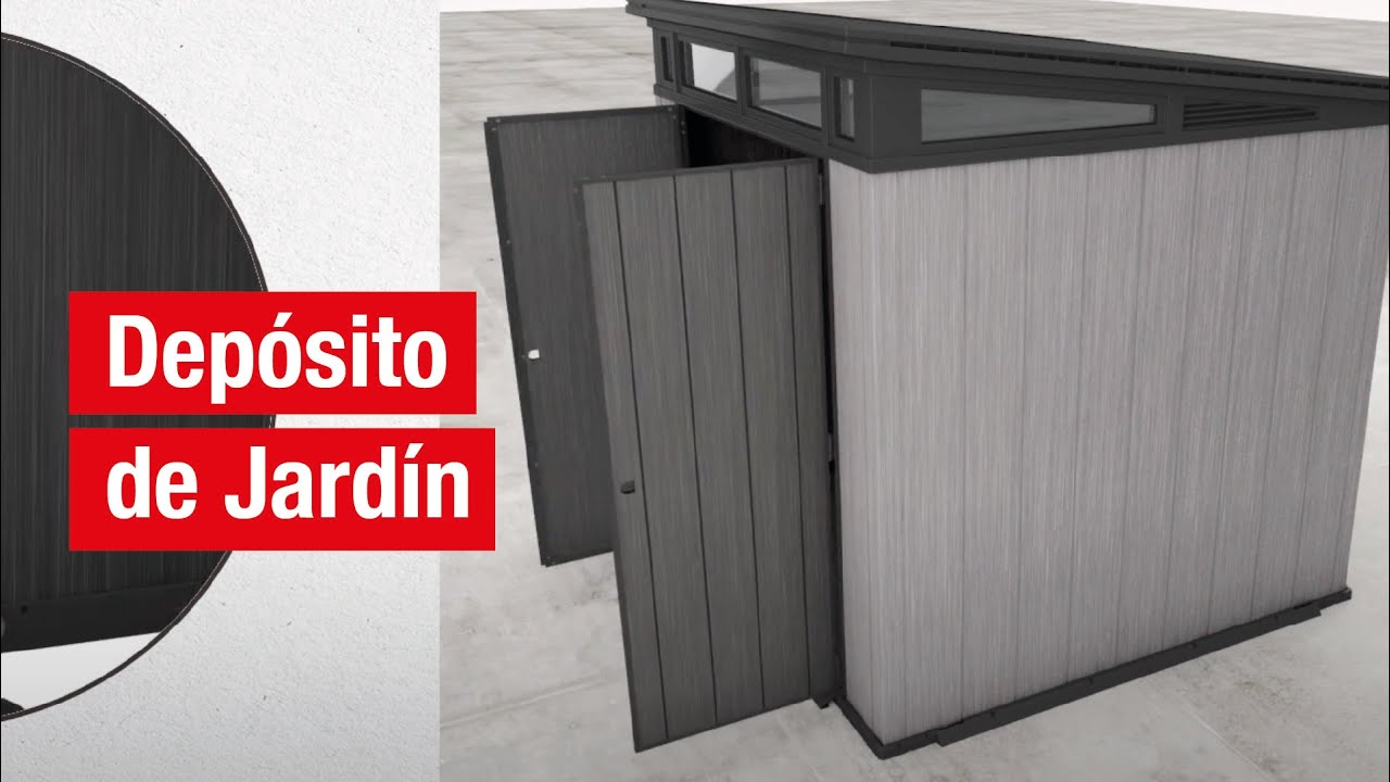 Aprende a armar un deposito de jardin con Artisan Keter | Easy Argentina