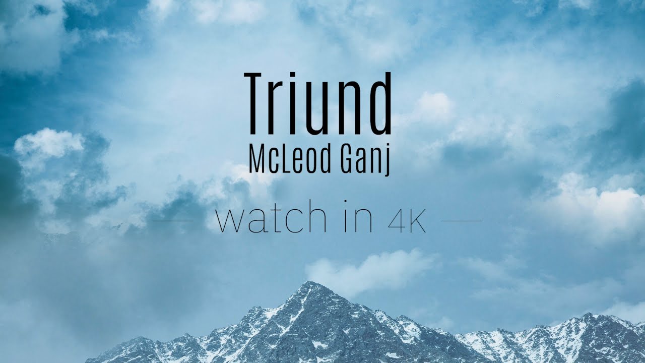 Triund (McLeod Ganj) in 4K | Himachal