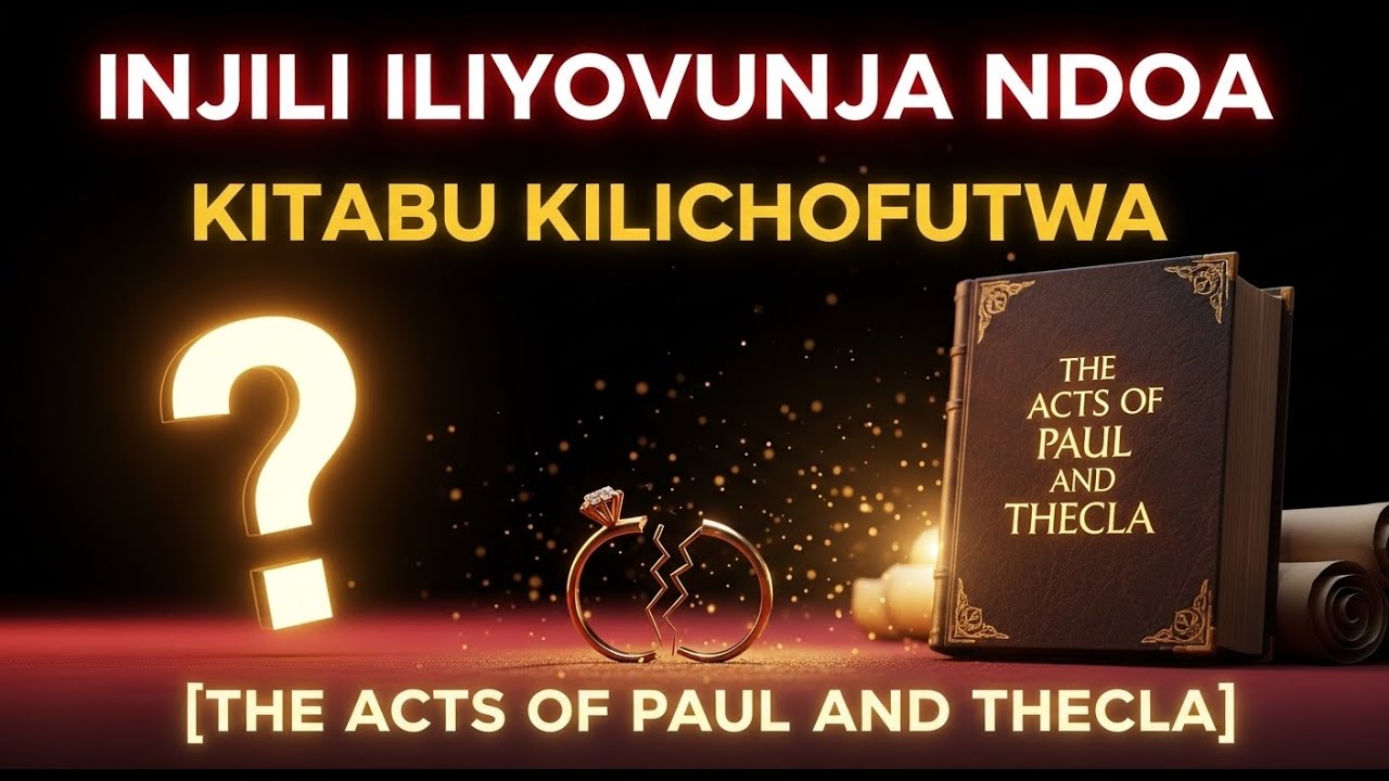 INJILI ILIYOVUNJA NDOA NA KUTISHIA KANISA//THE ACTS OF PAUL AND THECLA. #nenokweli #biblia #mungu