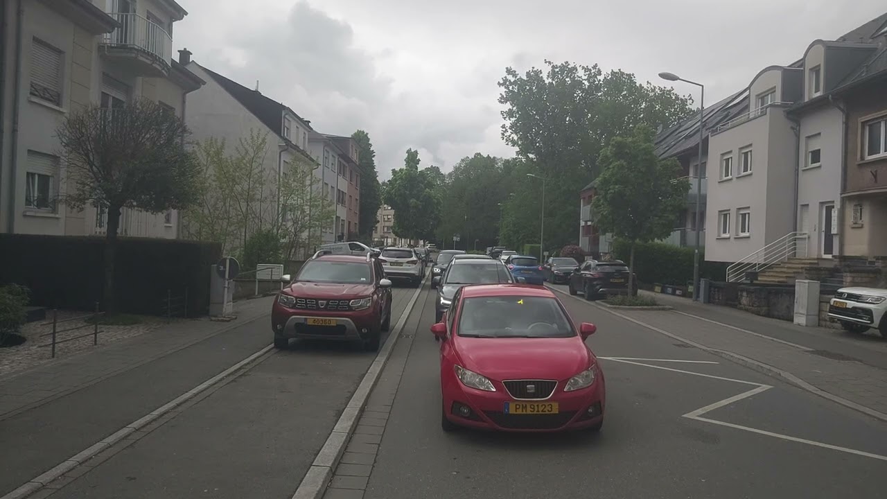 Drive tour Luxembourg 🇱🇺 (Esch-sur-Alzette)