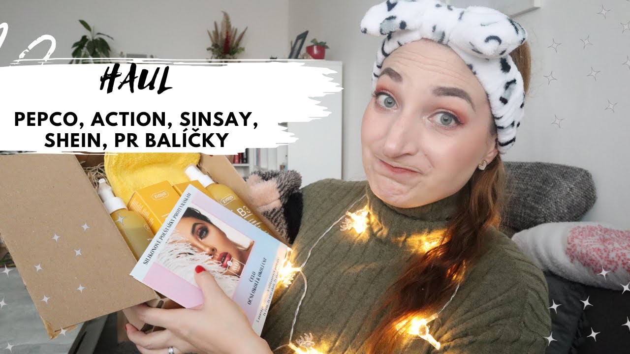 Haul | Pepco, Action, Sinsay, Shein, PR balíčky | Dekorace - Kosmetika - Oblečení pro děti