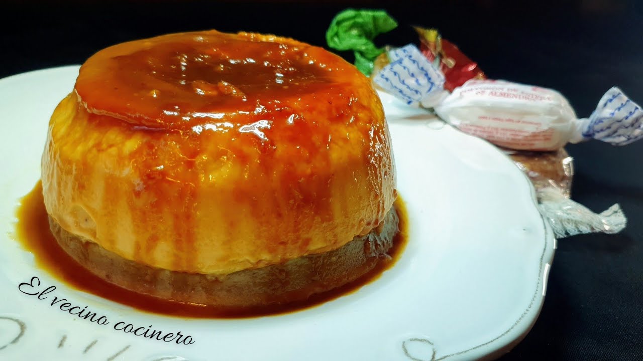 FLAN de polvorones🍮Aprovecha tus sobras navideñas✨️