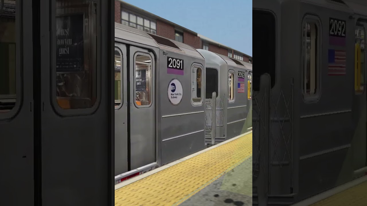 OpenBVE Shorts: R62A "Magenta" 4 Train departing Woodlawn 🚇🗽 