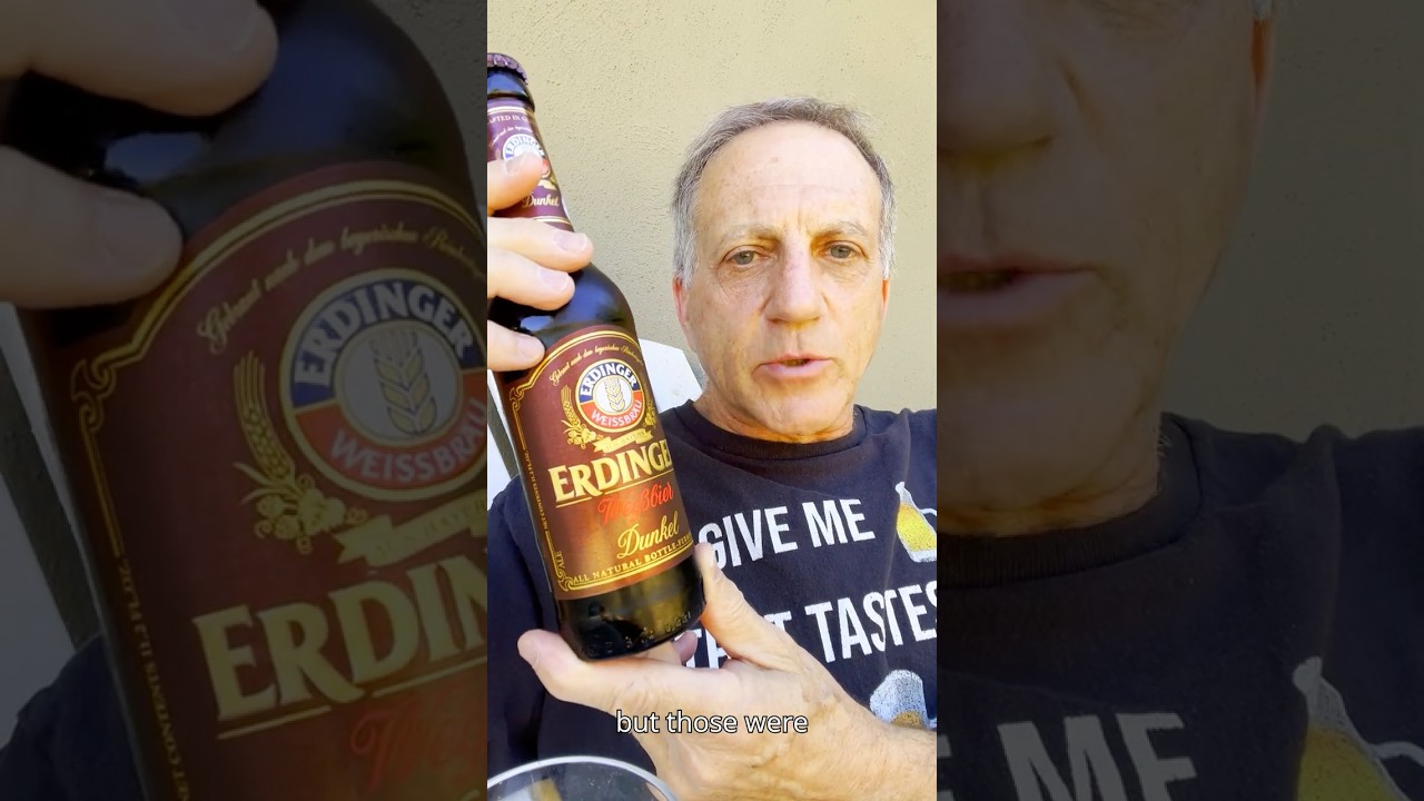 Erdinger Weissbier Dunkel Beer Review  #beer #craftbeerreview #beerreview #germanbeer