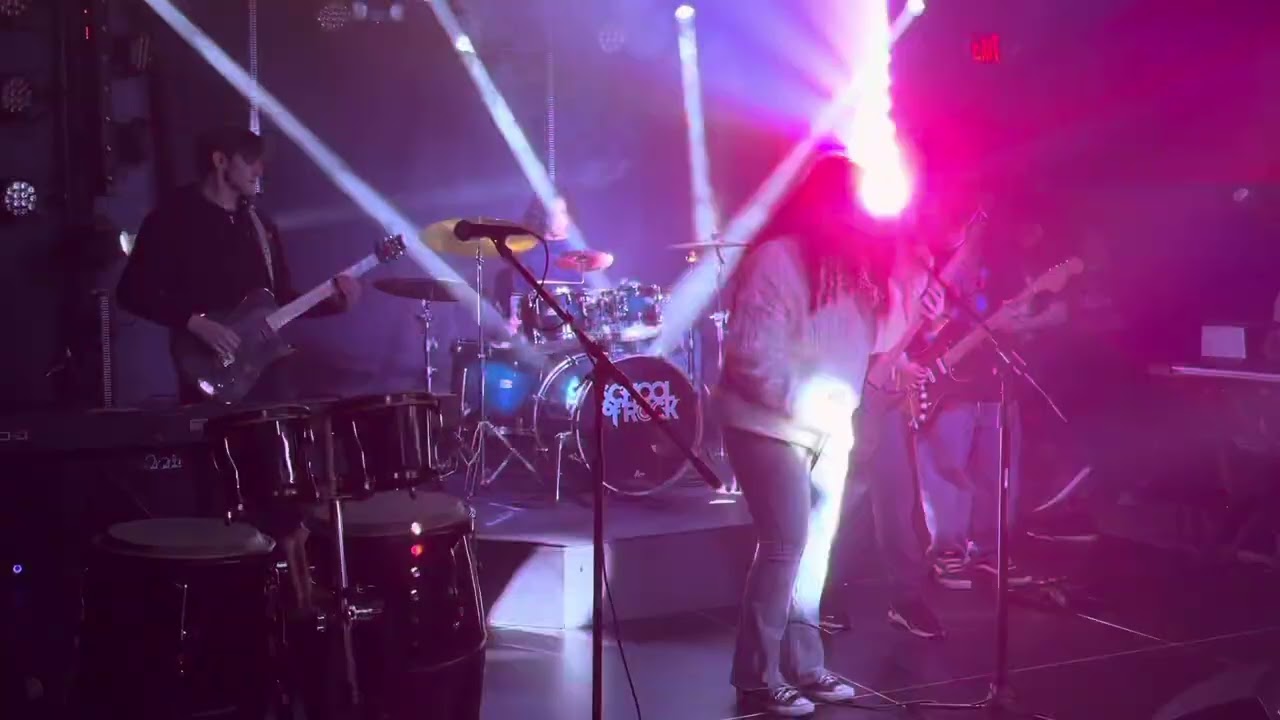 Tomas on the drums - School of Rock Clermont - HouseBand - January 23rd 2026